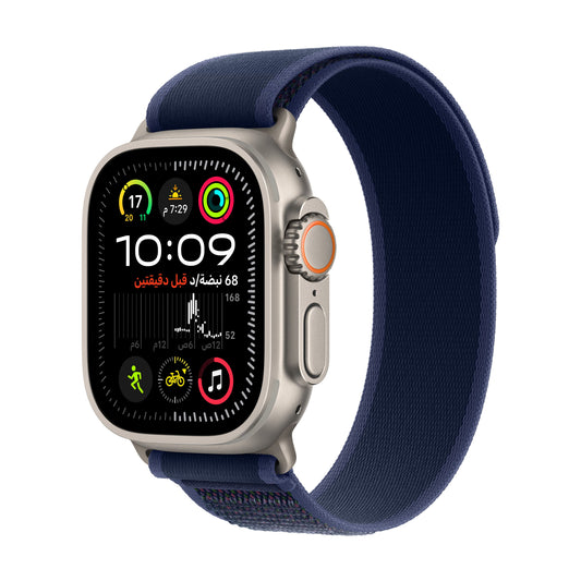 Apple_Watch_Ultra_2_49mm_Natural_Titanium_Trail_Loop_Blue_PDP_Image_Position_1__ar-ME