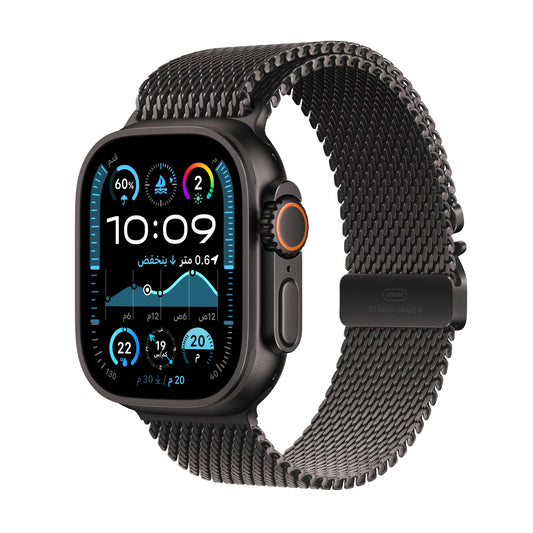 Apple_Watch_Ultra_2_49mm_Black_Titanium_Milanese_Loop_Black_PDP_Image_Position_1__ar-ME