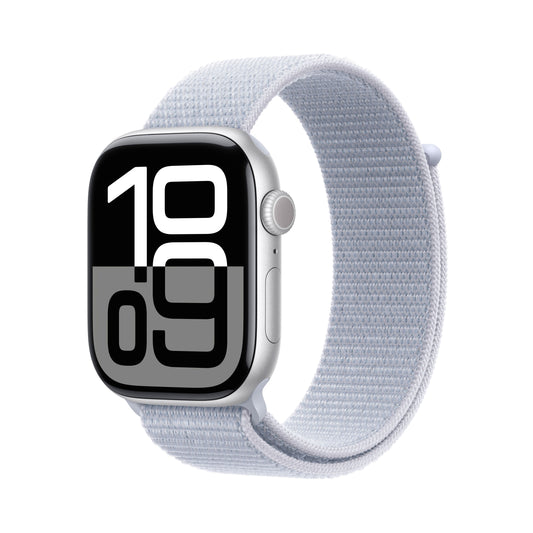 Apple_Watch_Series_10_46mm_GPS_Silver_Aluminum_Sport_Loop_Blue_Cloud_PDP_Image_Position_1__ar-ME