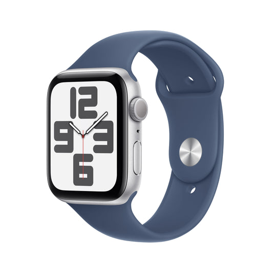 Apple_Watch_SE_44mm_GPS_Silver_Aluminum_Sport_Band_Denim_PDP_Image_Position_1__ar-ME
