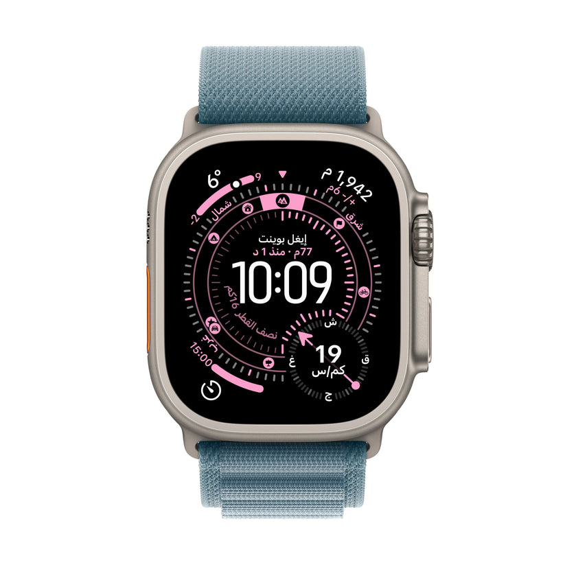 Apple_Watch_Ultra_3_49mm_LTE_Natural_Titanium_Alpine_Loop_Light_Blue_PDP_Image_Position_2__ar-AE