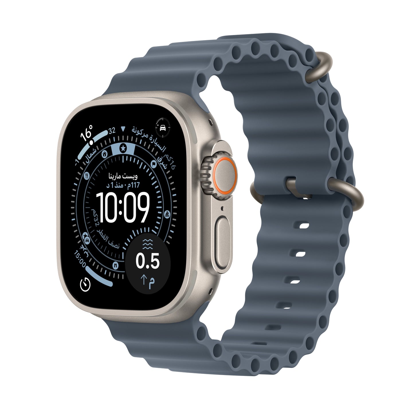 Apple_Watch_Ultra_3_49mm_LTE_Natural_Titanium_Ocean_Band_Anchor_Blue_PDP_Image_Position_1__ar-AE