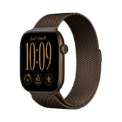 Apple_Watch_Series_12_42mm_GPS_Dark_Bronze_Aluminum_Milanese_Loop_Dark_Bronze_PDP_Image_Position_1__ar-SA