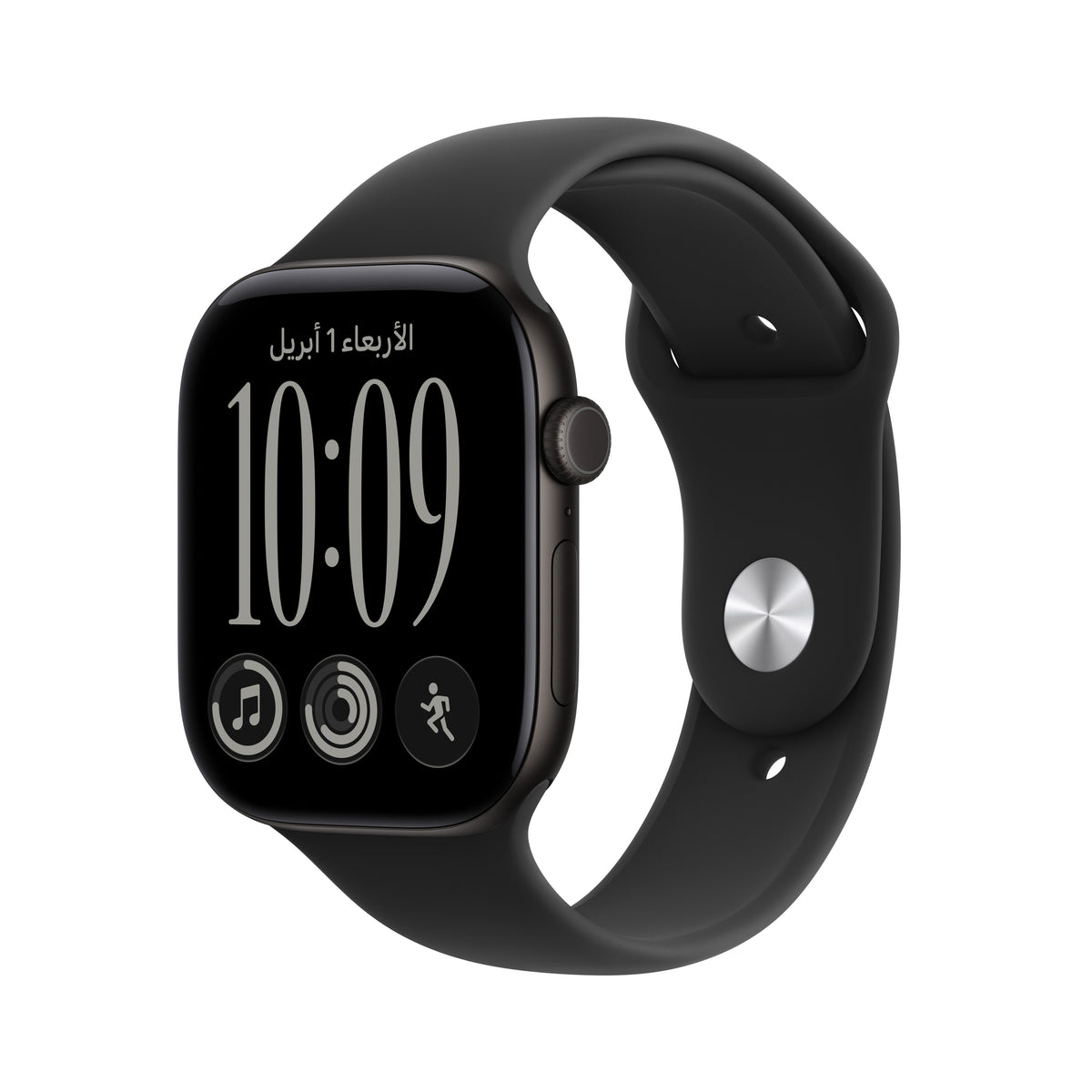Apple_Watch_Series_12_46mm_GPS_Black_Aluminum_Sport_Band_Black_PDP_Image_Position_1__ar-SA