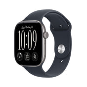 Apple_Watch_Series_12_42mm_GPS_Space_Gray_Aluminum_Sport_Band_Navy_Blue_PDP_Image_Position_1__ar-SA