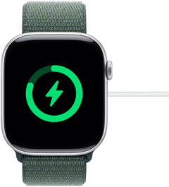 ساعة Apple Watch Series 10 مشحونة تقريبًا بالكامل